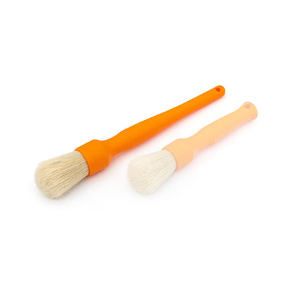 DETAIL FACTORY Boars Hair Detailing Brushes Large Orange