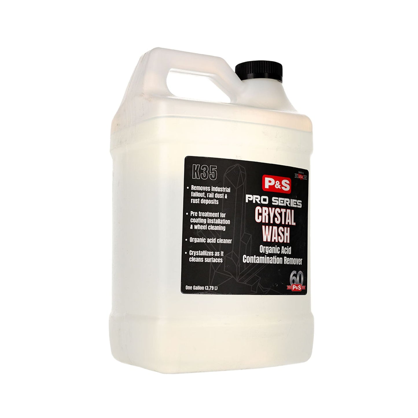 CRYSTAL WASH Organic Acid Contamination Remover - 3800ml