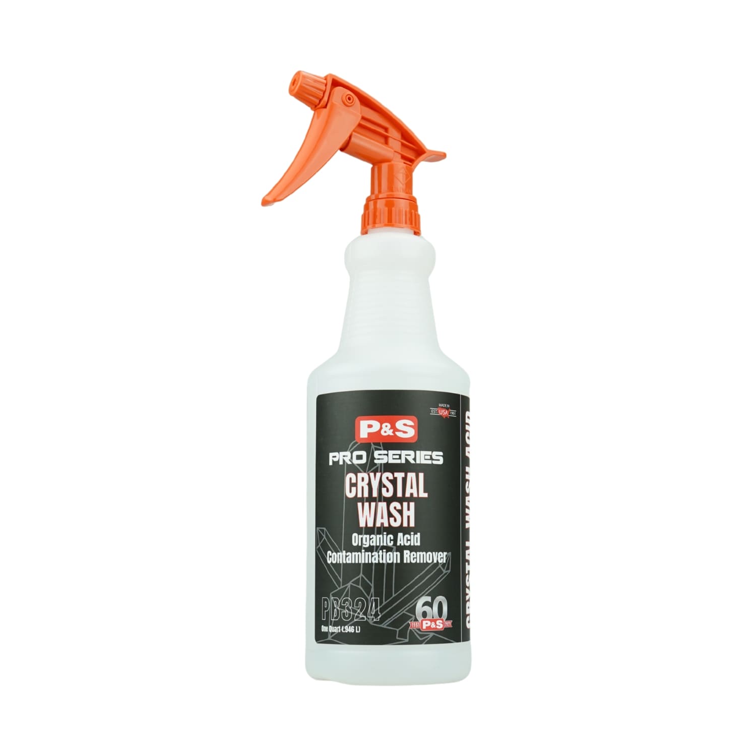 P&S Crystal Pre Wash spray bottle Organic Acid Contamination Remover