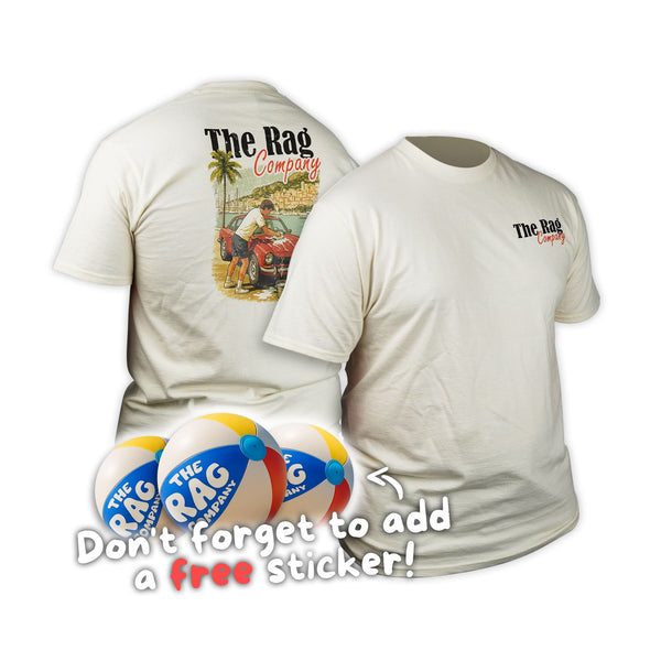 TRC Monaco Tee + Sticker Beachball