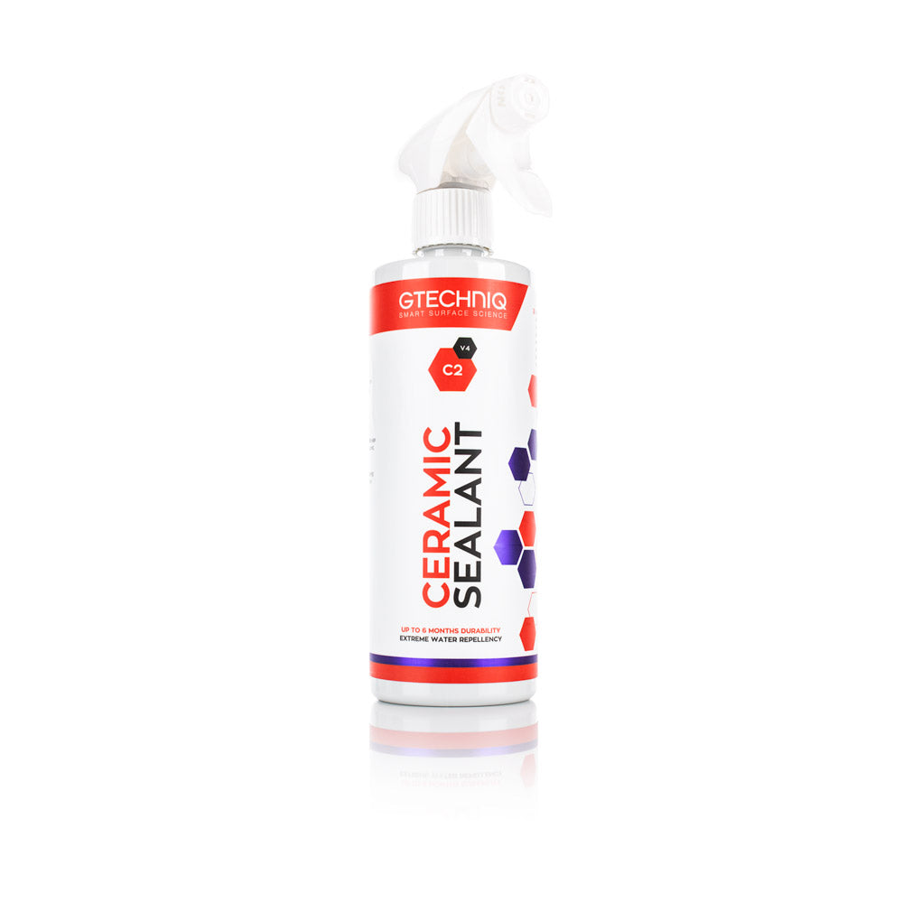 Gtechniq Liquid Crystal V4 ceramic spray sealant bottle for high-gloss paint protection
