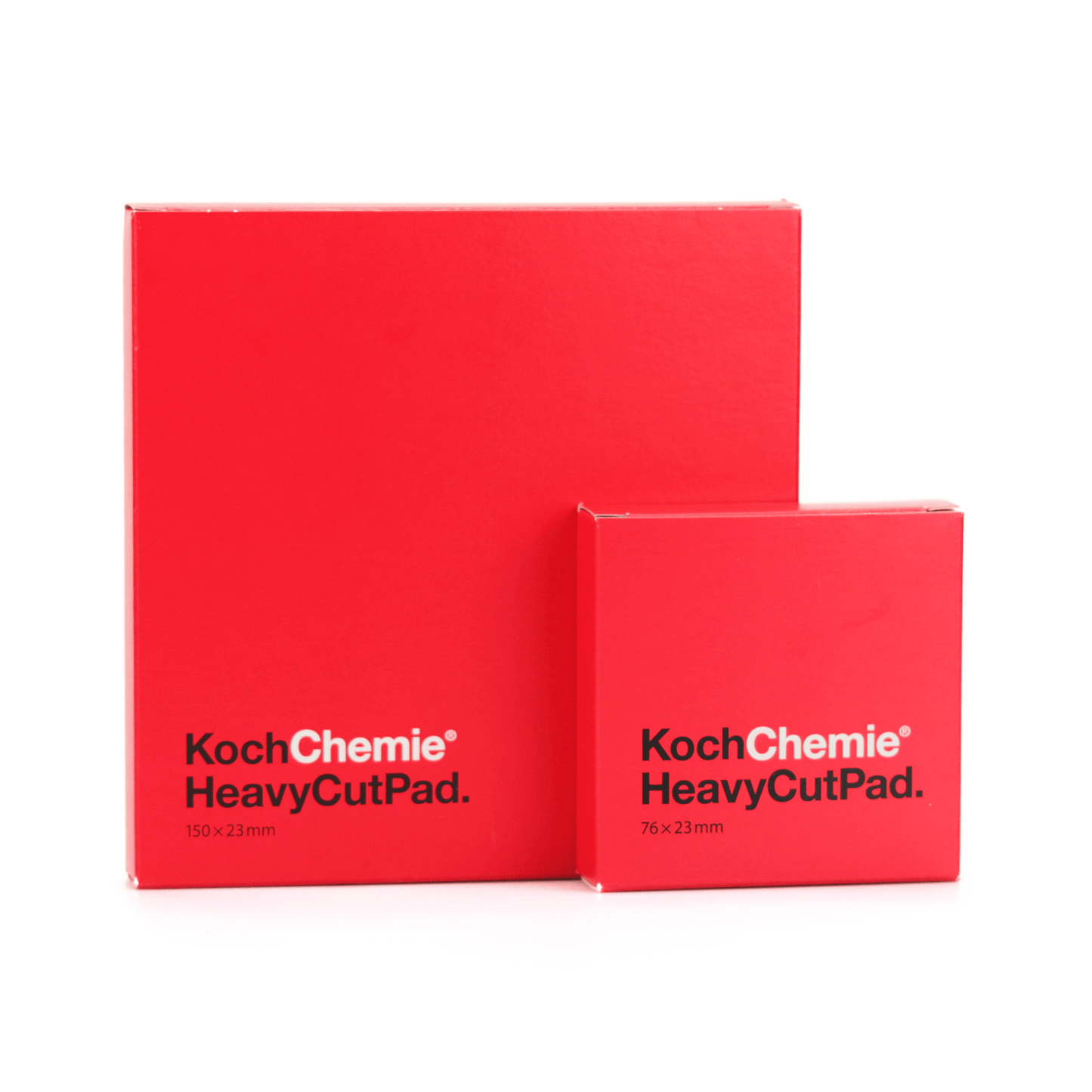 KOCH-CHEMIE - HEAVY CUT PAD RED set