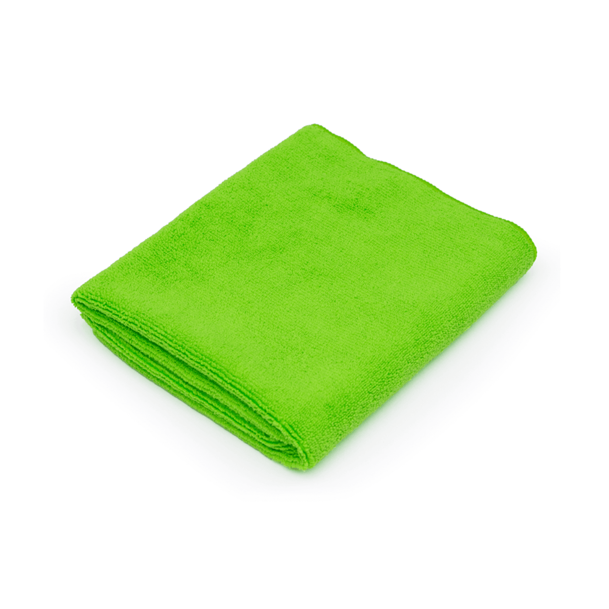 Lime green towel